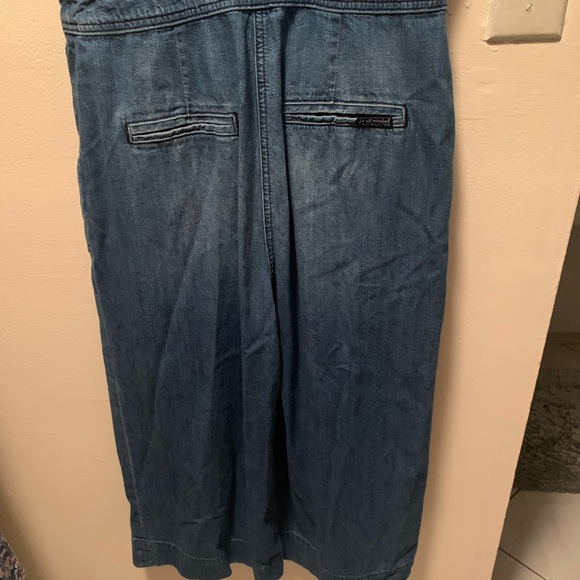 7 For All Mankind Denim Jumpsuit - Picture 13 of 16